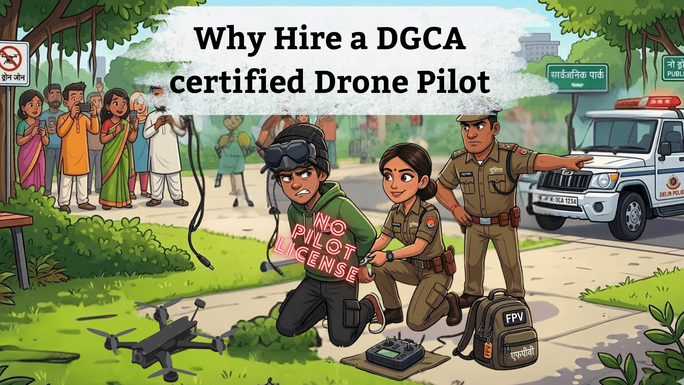 Why Hire a DGCA-Certified Drone Pilot? What Customers Should Know