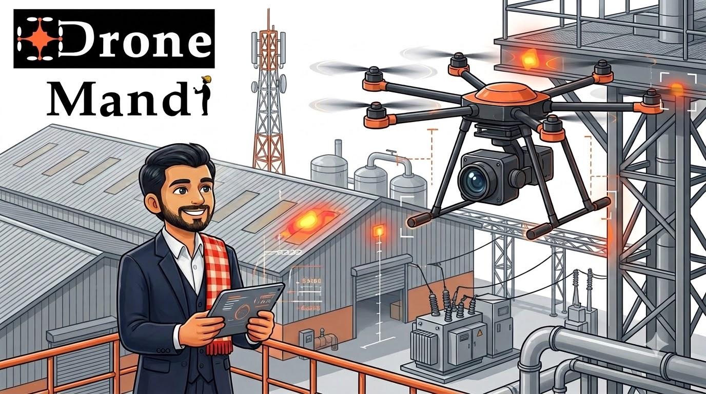Drone Inspection Services in India: Applications, Benefits & How to Hire