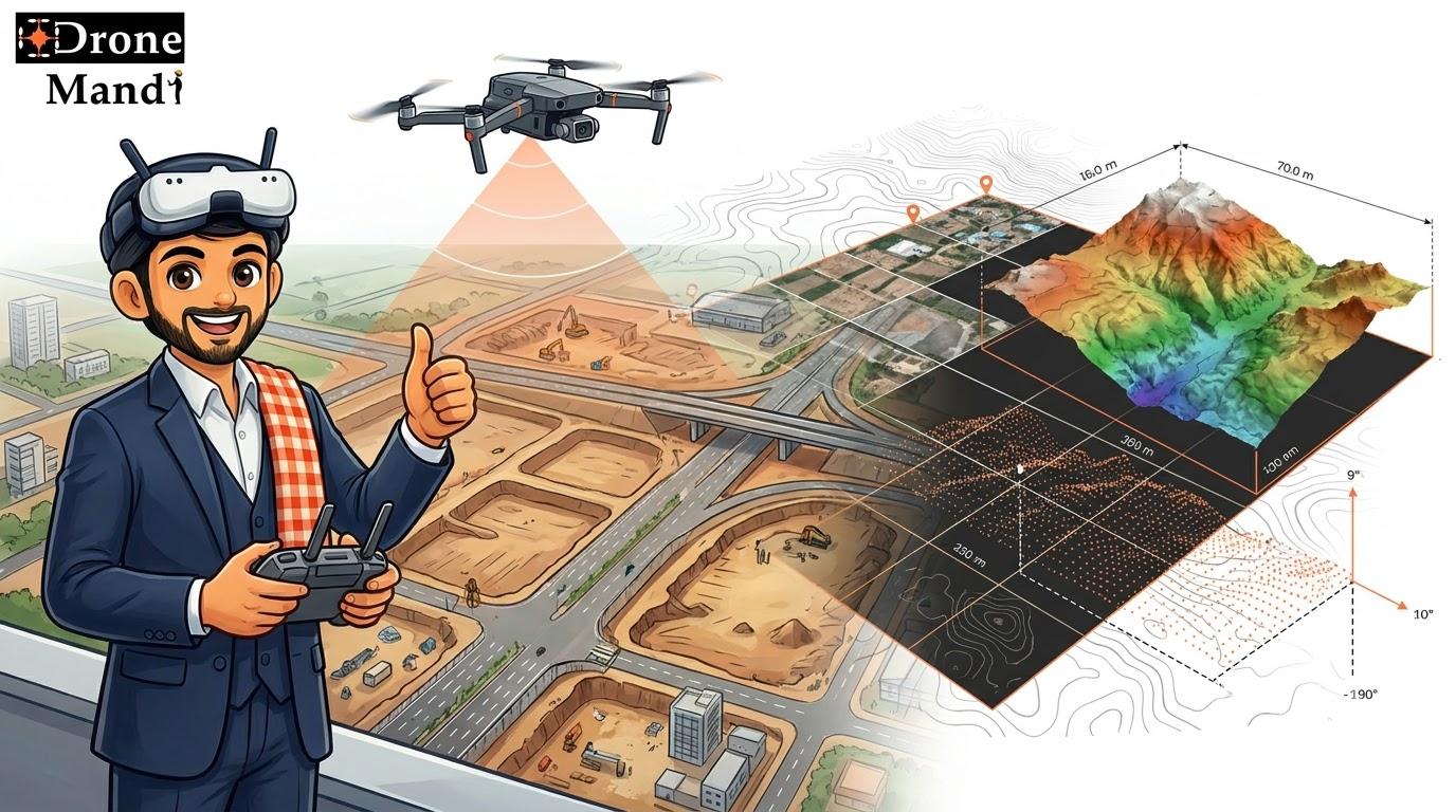 Drone Mapping Services in India: Applications, Benefits & Cost