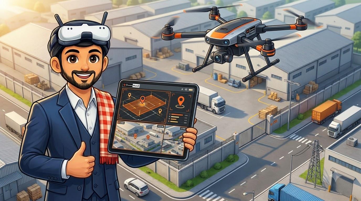 Drone Surveillance Services in India: How Businesses Use Drones for Monitoring