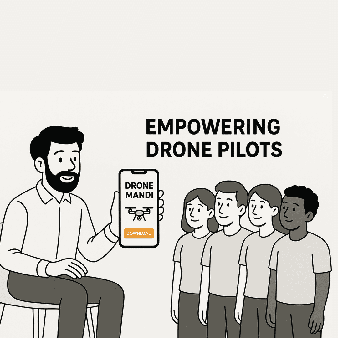 Drone Mandi platform launch and early success