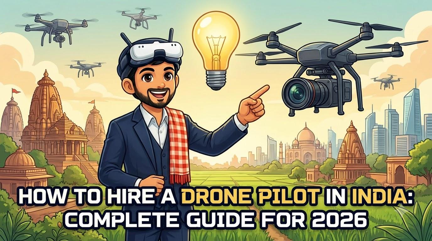 How to Hire a Drone Pilot in India: Complete Guide for 2026