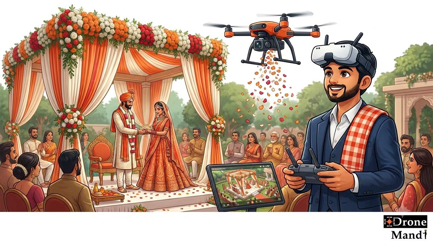 Drone Wedding Services in India: Photography, Videography & More