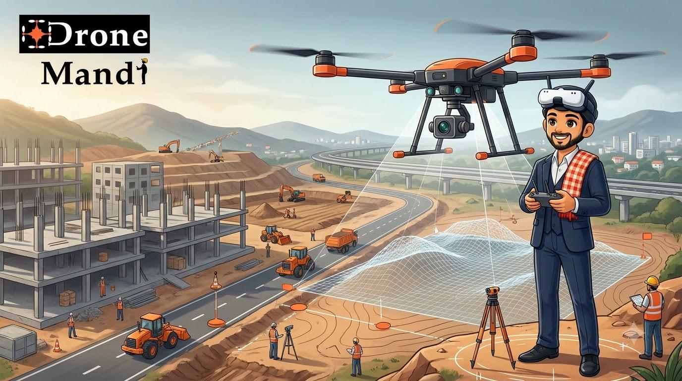 Drone Survey Services in India: Cost, Applications & How to Book